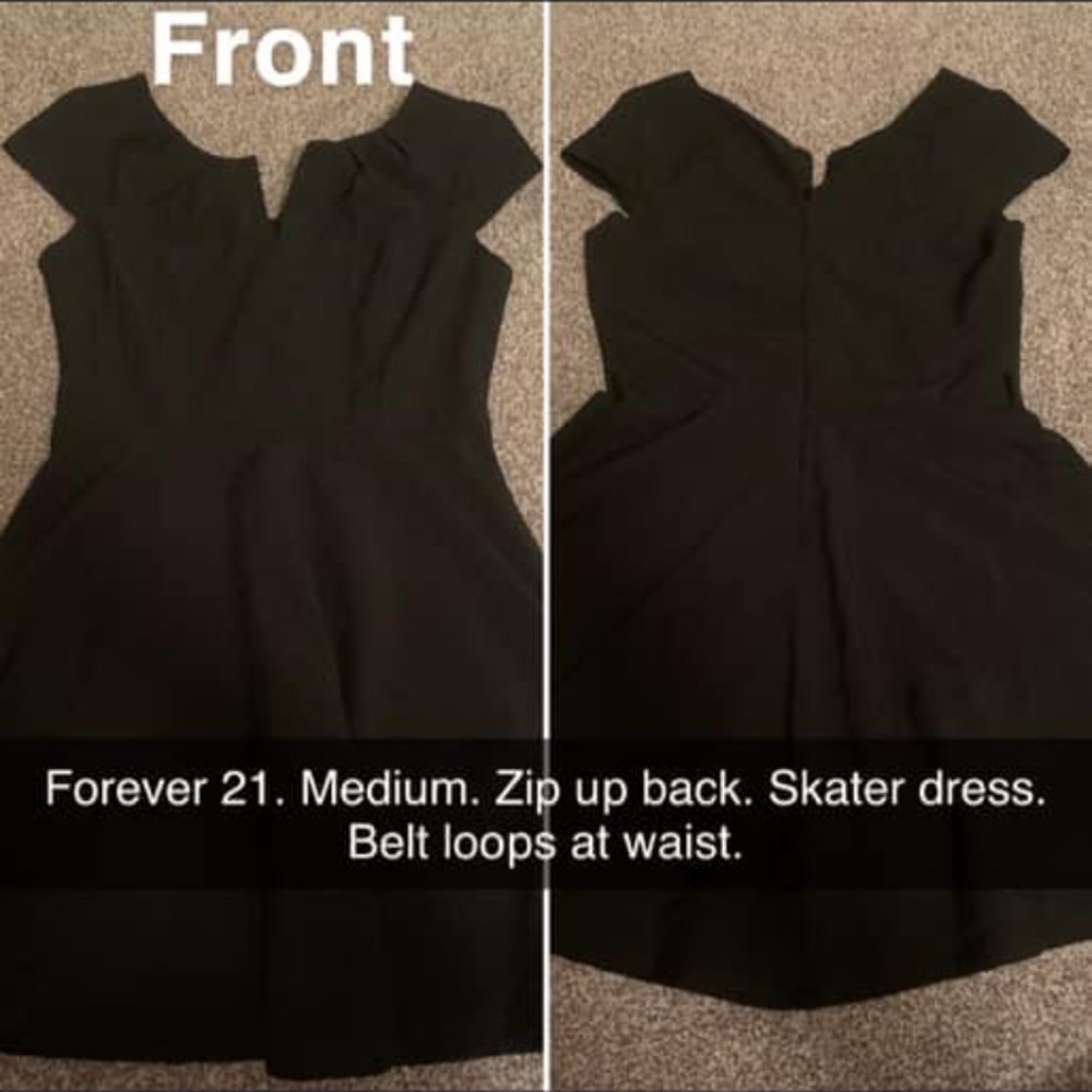 Forever 21 skater business casual dress